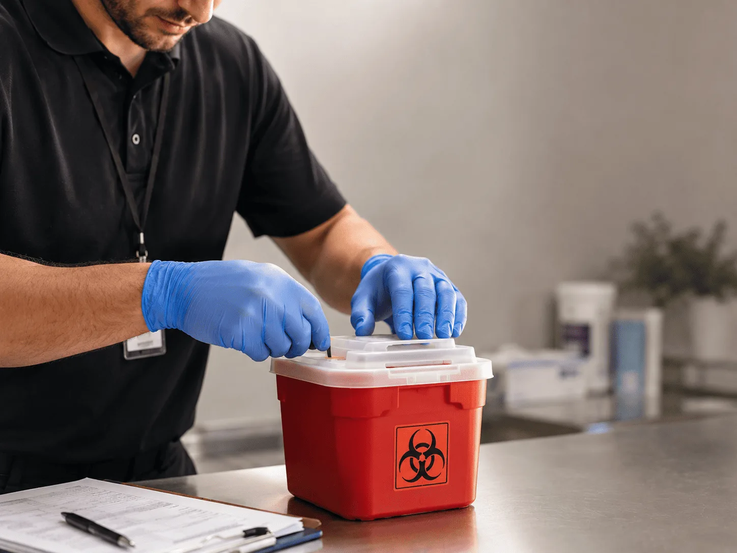 Why choose Sharps Waste Disposal in Ambia, IN